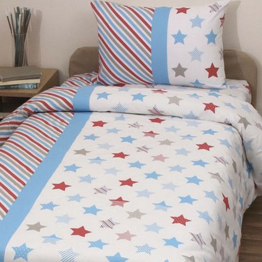 Viopros Stern Elektrische Gitarren Baby Quilt Baumwolle Mehrfarbig 120x160cm
