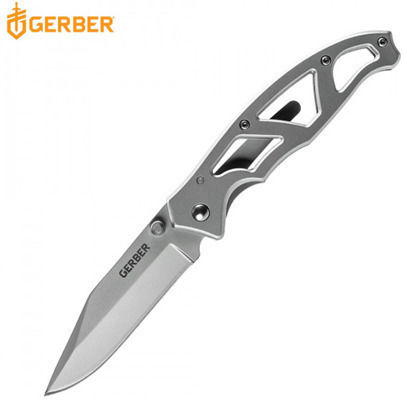 Gerber Paraframe I-Stainless Фин Джобно Ножче Сиво