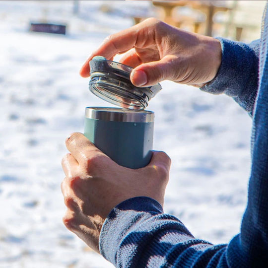 Wacaco Octaroma Lungo Travel Mug Чаша Термос Неръждаема стомана Без BPA 300мл Cadet Blue с Мундщук