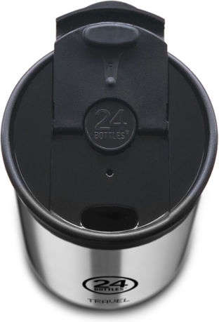 24Bottles Travel Tumbler Кутия за обяд Термос Inox Бял 350мл 1бр