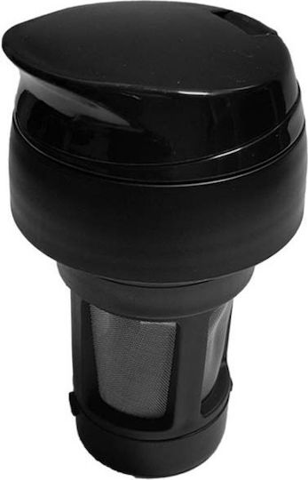 Timolino Omni Plaza Series Filter Glass Thermos Stainless Steel BPA Free 400ml Red with Mouthpiece
