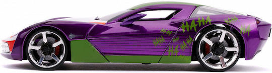 Jada Toys DC Comics Chevy Corvette Stingray 2009 Vehicul Replică Lungime 11 cm Scară 1:24