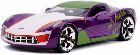 Jada Toys DC Comics Chevy Corvette Stingray 2009 Vehicul Replică Lungime 11 cm Scară 1:24