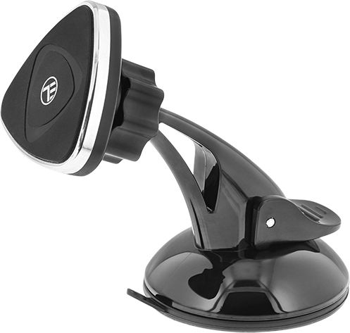 Tellur Phone Suction Cup Magnetic Holder Suport Auto pentru Telefon cu magnet Neagră