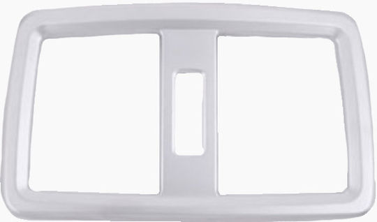 Carner Car Instrument Panel Decoration Chrome Frame Rear Air Vent for Bmw X1 F48 in Silver Color 0016707