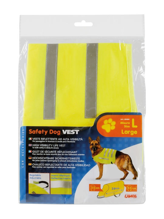 Lampa Yellow Dog Protective Vest Waterproof 39x53x35cm L6048.4