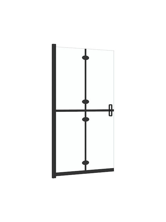 vidaXL Duschwand für Dusche mit Zusammenklappbar Tür 70x190cm Klarglas