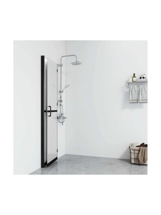 vidaXL Shower Screen for Shower with Foldable Door 70x190cm Fabric