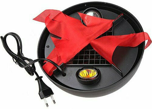 Dekorative Lampe Flammenlicht Schwarz