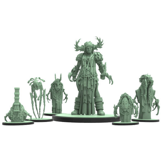Steamforged Games Godtear Rattlebone, Prophet of the Ascended Past & Hexlings (Exp)
