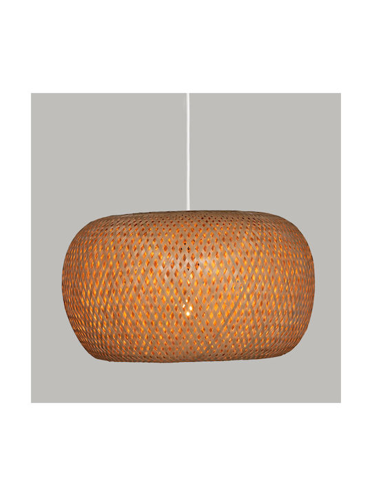 Nam Adjustable Pendant Light Beige with Socket E27 46x46x22cm