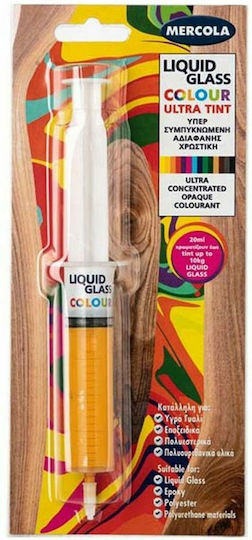 Mercola Liquid Glass Ultra Tint Craft Pigment Orange for Liquid Glass 90ml