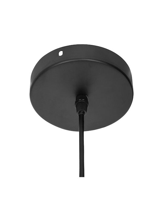 Alara Pendant Light Black with Socket E27 45cm