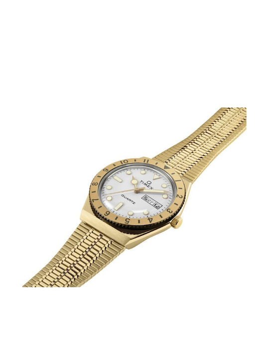 Timex Reissue Womens Watch 36mm Battery with Gold Stainless Steel Bracelet