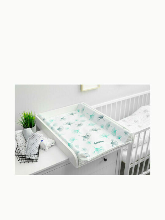 Sensillo Soft Changing Pad Botanical Platinum of Fabric Multicolour 50x70cm