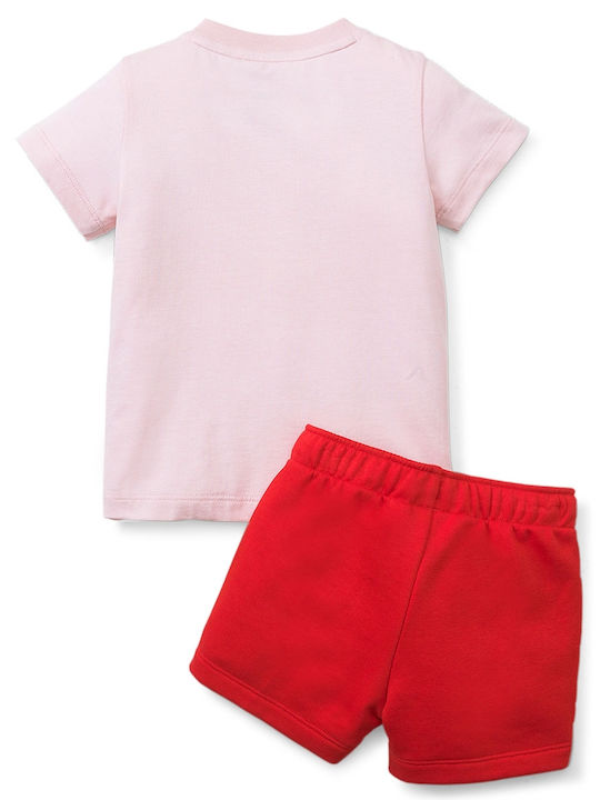 Puma Kids Clothing Sets with Pink Shorts 2 Pieces