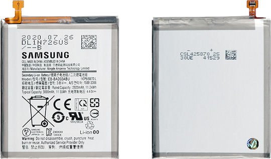 Samsung EB-BA202ABU Bulk Заместителна батерия 3000mAh за Galaxy A20e