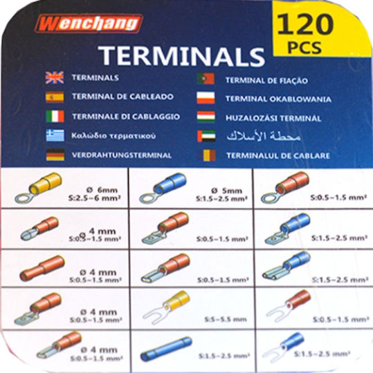 Wenchang Insulated Ring Terminal 120pcs