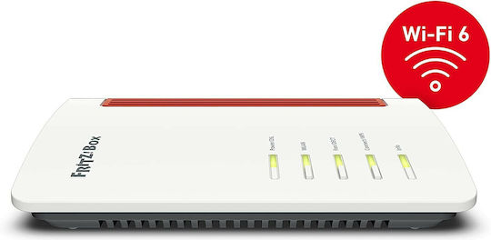 AVM FRITZ!Box 7530 AX Ασύρματο VDSL2 Modem Router Wi‑Fi 6 με 4 Θύρες Gigabit