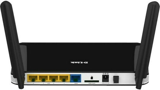 D-Link DWR-921 Ασύρματο 4G Router Wi‑Fi 4 με 4 Θύρες
