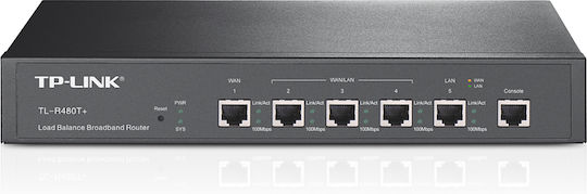 TP-LINK TL-R480T+ v9 Router με 4 Θύρες