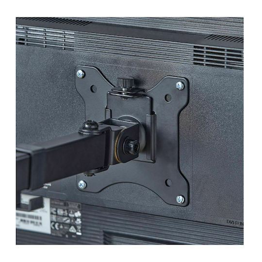 VonHaus Computer Monitor Ständer Bildschirm bis 32" mit Arm Schwarz (3005115)