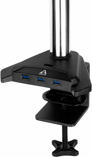 Arctic Z3 Pro (Gen 3) Halterung Auf dem Schreibtisch für 3 Monitore bis 32" mit Arm