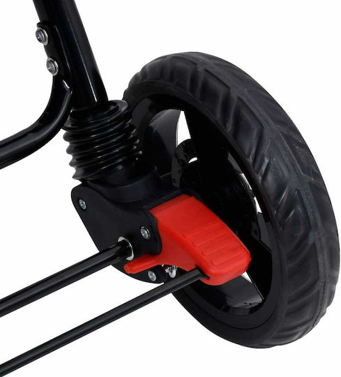 vidaXL Verstellbar Doppelter Kinderwagen Geeignet für Neugeborene Rot