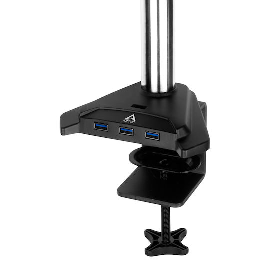 Arctic Z2-3D (Gen 3) Stand Desk Mounted for 2 Monitors up to 34" with Arm