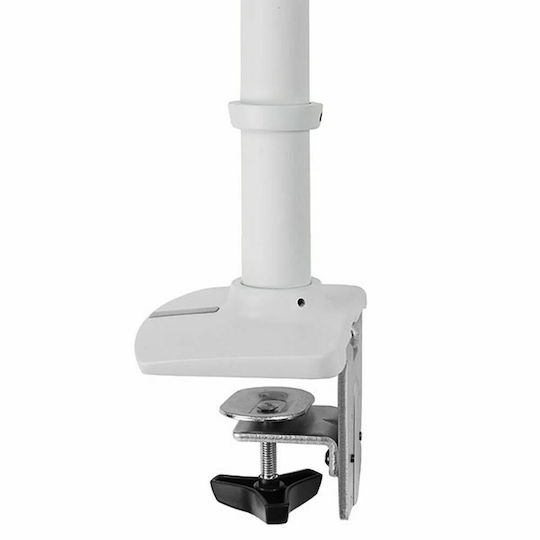 Ergotron LX Επιτραπέζια Βάση Οθόνης έως 32" με Βραχίονα Λευκή