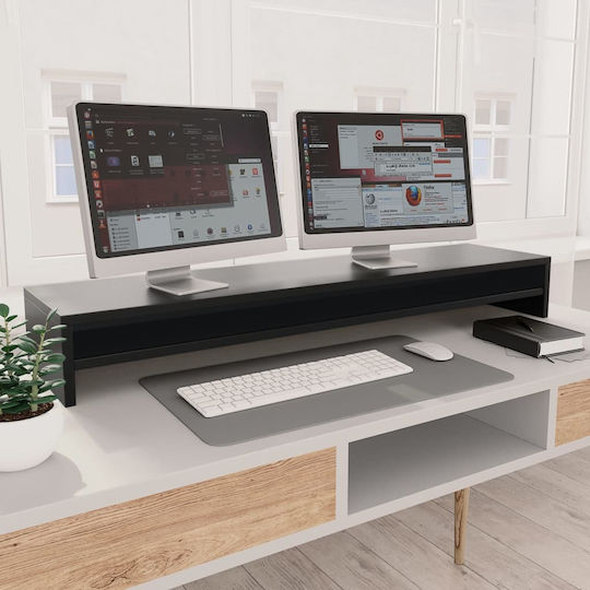 vidaXL Desktop Stand for 2 Monitors (800334)