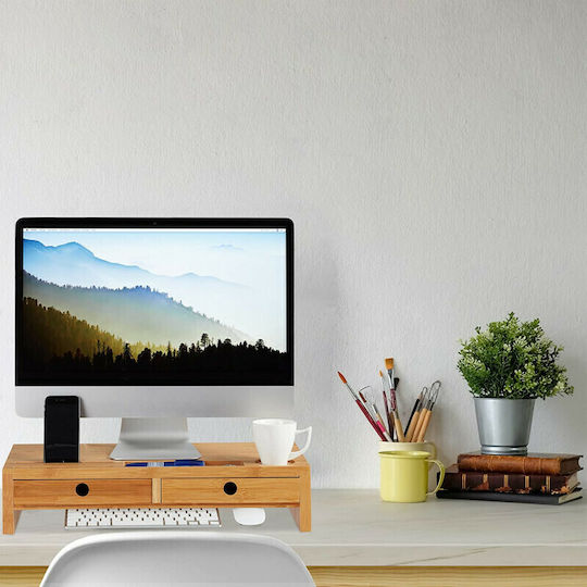 Relaxdays Schreibtisch Halterung Monitor (10025701)