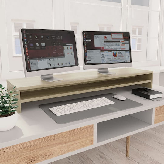 vidaXL Tabletop Suport Monitor Maro (800336)