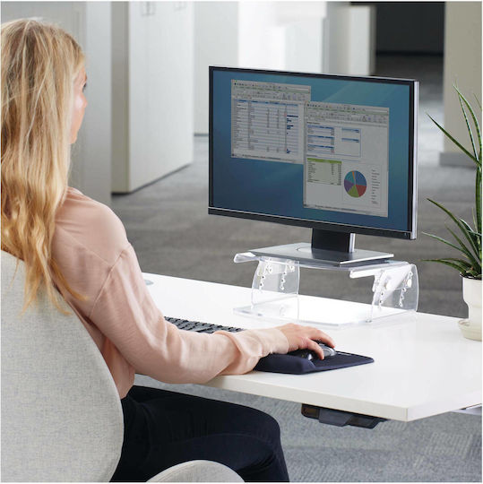 Fellowes Clarity Schreibtisch Halterung Monitor Transparent