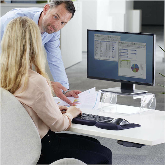 Fellowes Clarity Schreibtisch Halterung Monitor Transparent