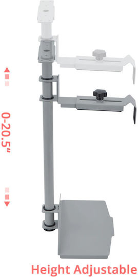 Eureka Ergonomic MCH-GY Компютърна Основa За Офис Кутия За Компютър Сива 22.03.0004