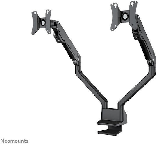 Newstar FPMA-D750DBLACK Βάση Γραφείου για 2 Οθόνες έως 32" με Βραχίονα