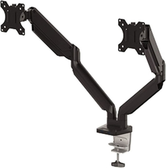 Fellowes Platinum Desktop Stand for 2 Monitors up to 27" with Arm