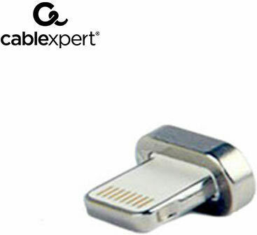 Cablexpert Stecker Blitzschlag männlich Silber (CC-USB2-AMLM-8P)