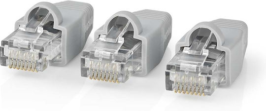 Nedis Βύσμα RJ-45 male 10τμχ Γκρι CCBW89355GY