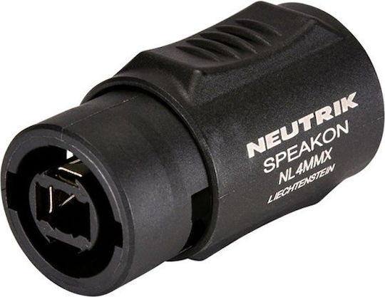 Neutrik Βύσμα Speakon female Μαύρο NL4MMX