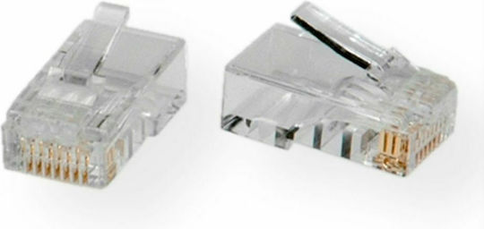 Roline Stecker RJ-45 männlich 10Stück Transparent (21.17.3060)