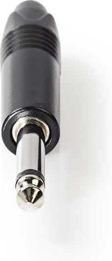 Nedis Plug 6.3mm Jack mono male Black (COTP23900BK)
