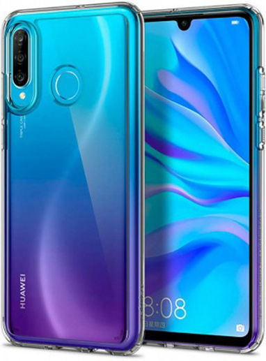 Back Cover Σιλικόνης 0.3mm Διάφανο (Huawei P30 Lite)