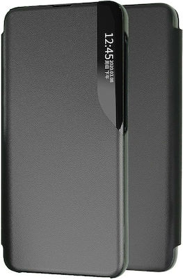 Ancus Smart Flip Synthetic Leather Book Black (iPhone 12 mini)