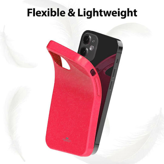 Mercury Jelly Задна корица Силикон Розов (iPhone 12 mini)