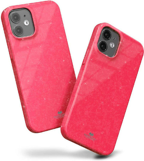 Mercury Jelly Задна корица Силикон Розов (iPhone 12 mini)