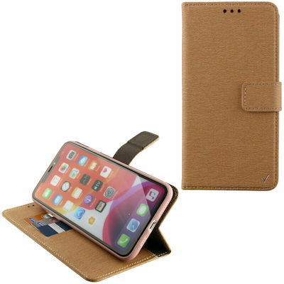 Volte-Tel Allure Magnet Synthetic Leather Wallet Gold (iPhone 11)