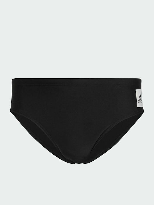 Performance Solid Men's Swimwear Slip Black
