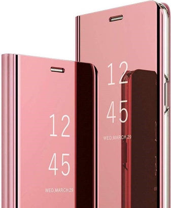 Hurtel Clear View Book Plastic Rose Gold (Poco M3 / Redmi 9T)